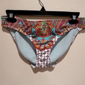 Athleta Boho bikini bottoms size M